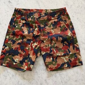 Rogue Territory Fatigue Shorts in Alpenflage Camo